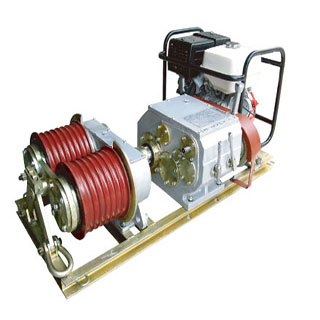 雙卷筒機動絞磨